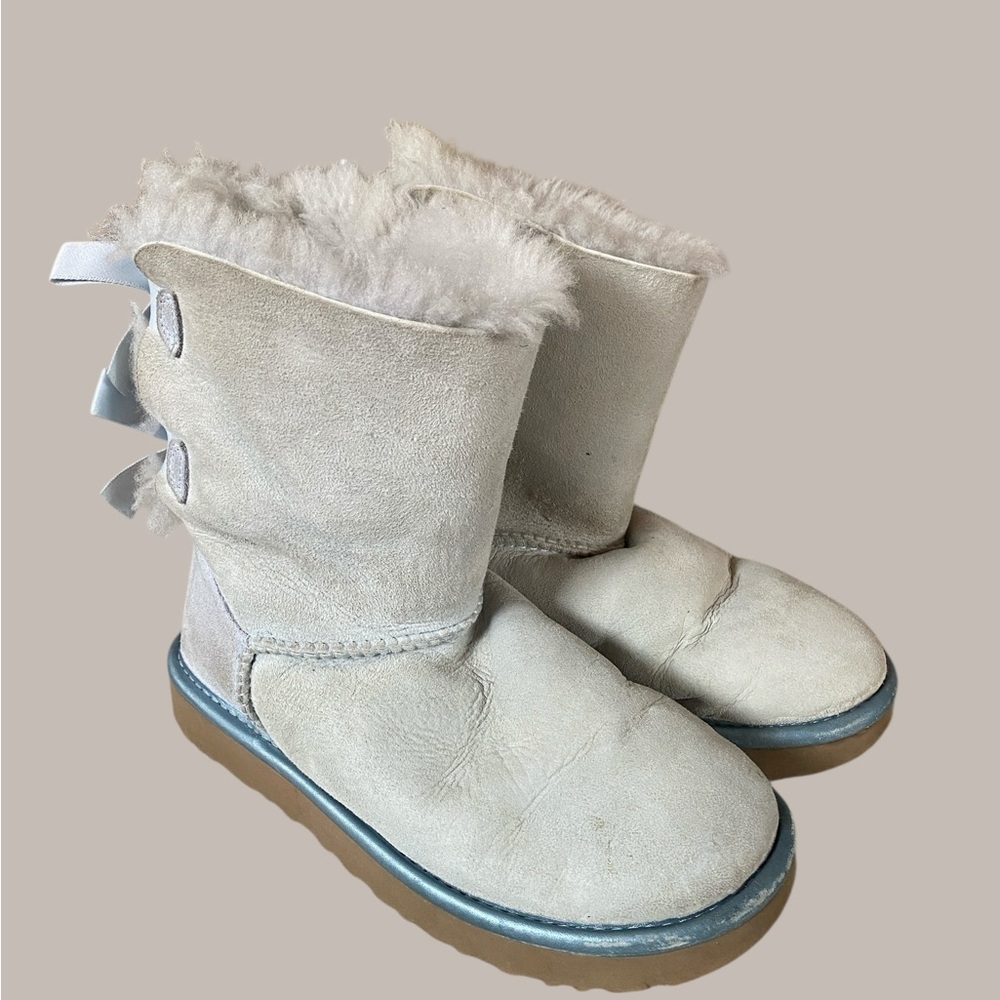 UGG Bailey Shearling Lined Boots with Bows